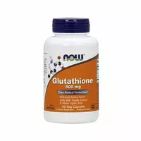 NOW FOODS Glutathione 500 mg - kapsułki, 60 sztuk