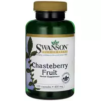 Swanson Chasteberry Fruit - niepokalanek, kapsułki, 120 sztuk