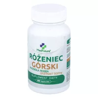 MedFuture Różeniec Górski Ekstrakt 500 mg, 60 kapsułek