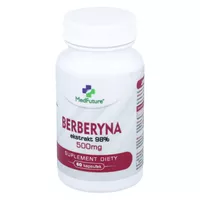 MedFuture Berberyna Esktrakt 98% 500 mg, 60 kapsułek