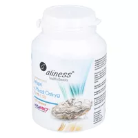 Aliness - Wapń z muszli ostryg z K2 MK7 i D3, 100 tabletek