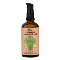 NAMI - olej z korzenia łopianu z ziołami, do pielęgnacji włosów, twarzy oraz całego ciała, 100 ml