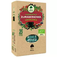 Dary Natury - herbatka żurawinowa, ekologiczna, saszetki, 25 sztuk