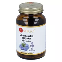 Yango - Czarnuszka egipska, olej z nasion, 60 kapsułek