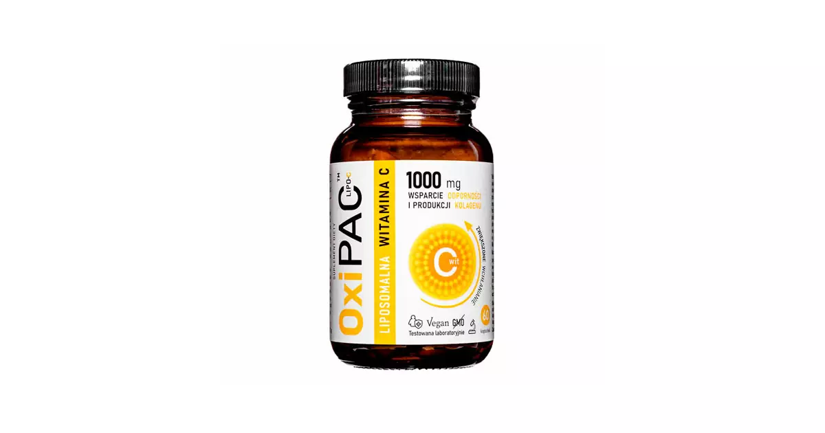 oxipac lipo-c OxiPAC LIPO-C, 60 kapsułek - skład, cena, opinie