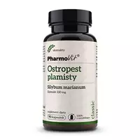 Pharmovit - ostropest plamisty, wsparcie pracy wątroby, 90 kapsułek