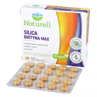 Naturell Silica Biotyna Max - tabletki, 60 sztuk