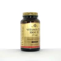 Solgar Vitamin D3 1000 IU 25 mcg, 250 kapsułek