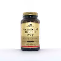 Solgar Vitamin D3 1000 IU (25 mcg) - kapsułki, 250 sztuk