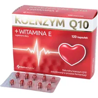 Koenzym Q10 + witamina E - 120 kapsułek