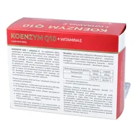 Koenzym Q10 + witamina E, 120 kapsułek