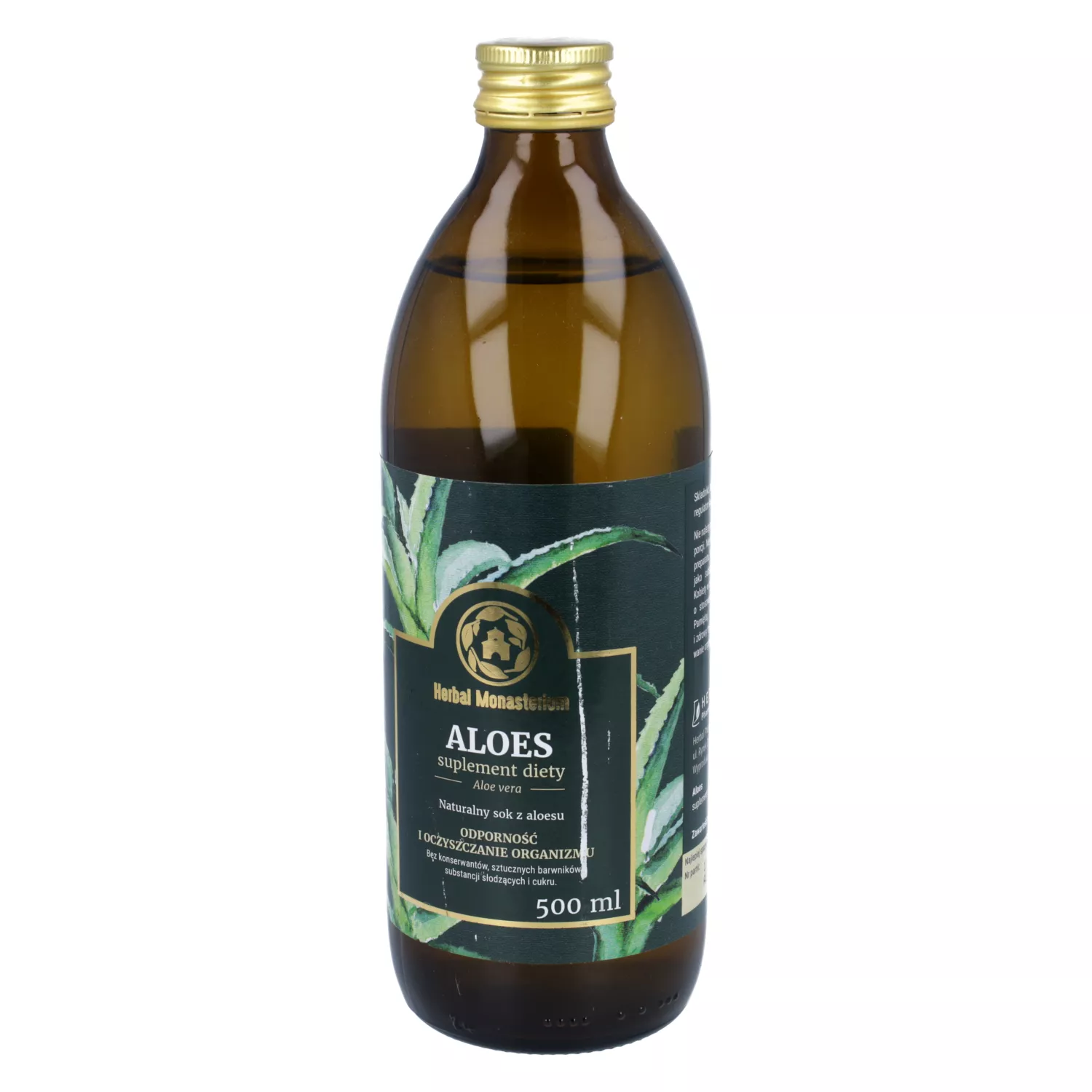 Herbal Monasterium sok z aloesu, 500 ml - skad, cena, opinie | iZielnik.pl