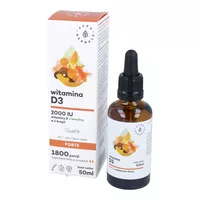Aura Herbals - witamina D3 Forte krople, 50ml