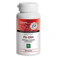 Ginseng Pu-Erh, 100 kapsułek