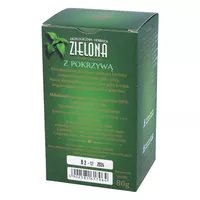 Dary Natury - ekologiczna herbata z gór Cejlonu, zielona z pokrzywą, 80 g