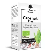 Dary Natury Czosnek Plus - ekologiczny suplement diety, kapsułki, 60 sztuk