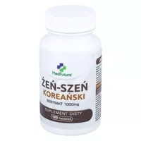 MedFuture Żeń-szeń Koreański Ekstrakt 1000 mg, 120 tabletek