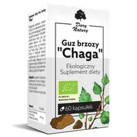 Dary Natury Guz brzozy "Chaga" - ekologiczny suplement diety, kapsułki, 60 sztuk