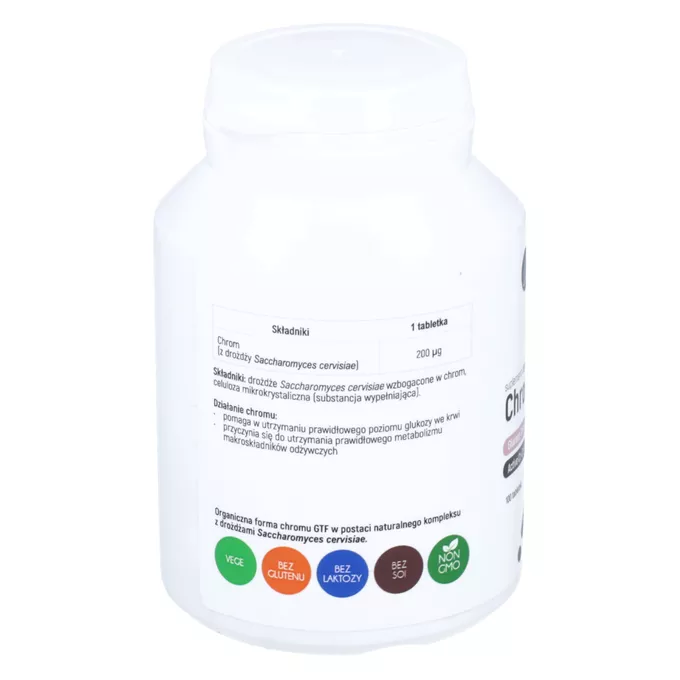Aliness - Chrom GTF Active Cr-Complex 200 µg, 100 tabletek