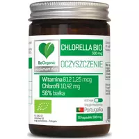 BeOrganic - Chlorella BIO 500mg, 50 kapsułek
