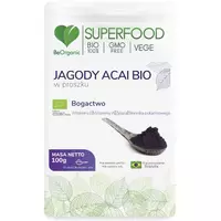 BeOrganic - Jagody Acai BIO w proszku, 100g