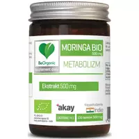 BeOrganic - Moringa Bio 500mg, 100 tabletek
