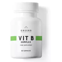 CHEERS - Witamina B Complex, witamin Z Grupy B Wzbogacony O Cholinę Inozytol I Piperynę, 60 kapsułek