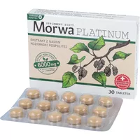 Zdrowe Korzyści - Morwa Platinum, ekstrakt z nasion kozieradki pospolitej, 30 tabletek