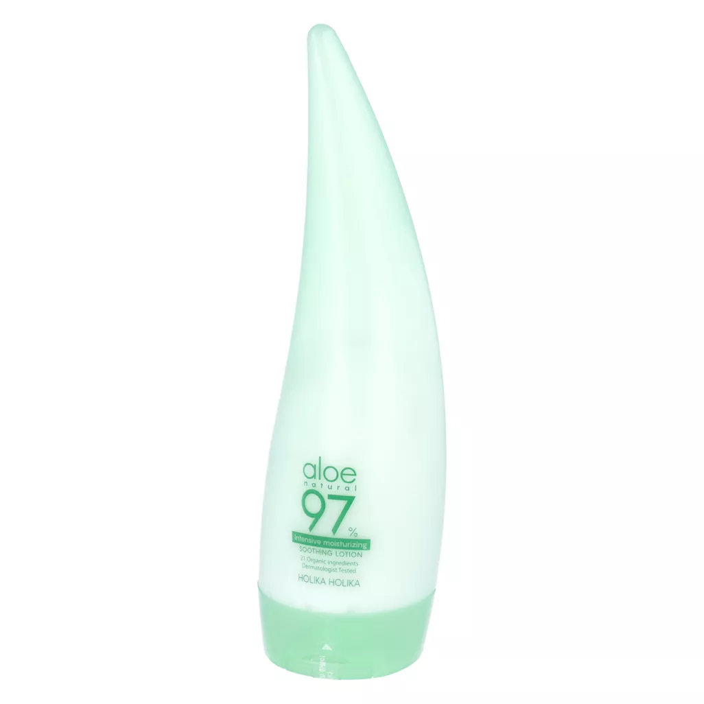 Holika Holika Aloe 97% - nawilajcy balsam do twarzy i ciaa, 240 ml -  skad, cena, opinie | iZielnik.pl