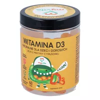 MyVita - Witamina D3 żelki, 60 sztuk 