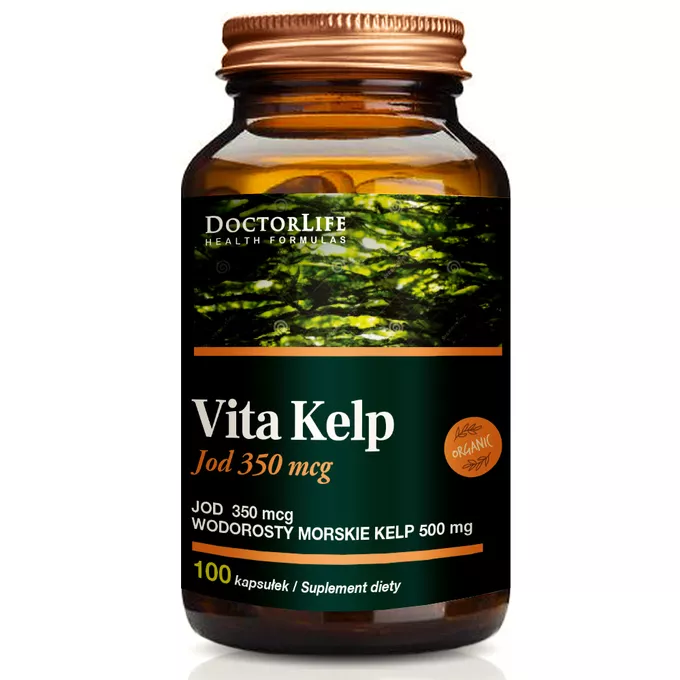 Doctor Life - Vita Kelp, organiczny jod, 100 kapsułek