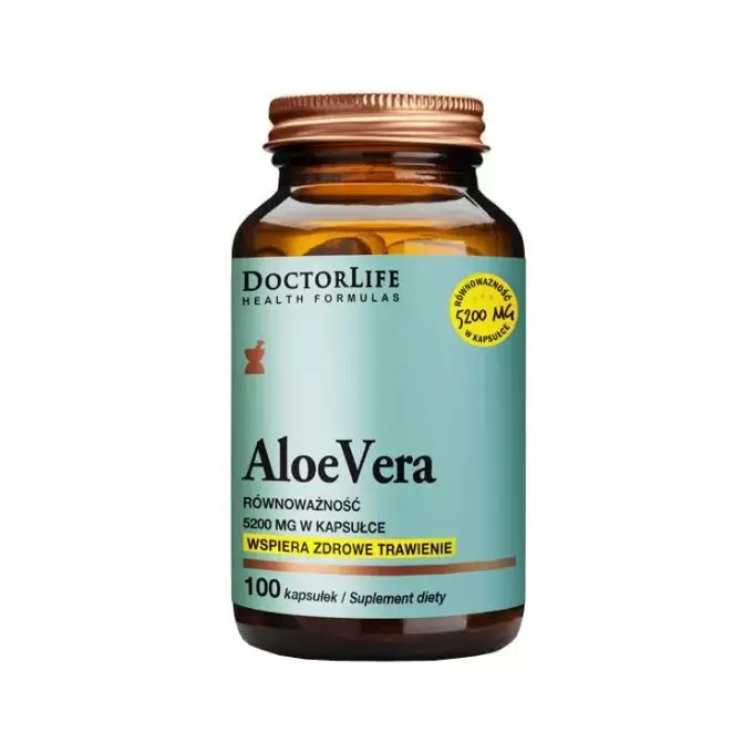 Doctor Life AloeVera, 100 kapsuek - skad, cena, opinie | iZielnik.pl