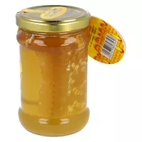 Pszczelarz Kozacki - Miód akacjowy z plastrem, 350 g