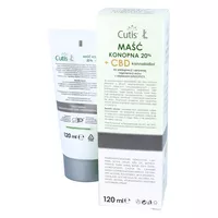 Cutis Ł Łuszczyca - maść konopna 20% + CBD 120 ml