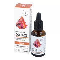 Aura Herbals - witamina D3+K2 Forte, 30ml 