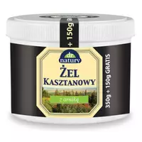 DR. NATURY - żel kasztanowy z arniką, 350g + 150g GRATIS