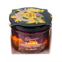 BeHarmony - Na Zdrowie, maliny w miodzie akacjowym z cytryną i imbirem, 230g