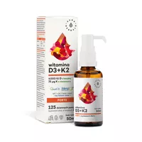 Aura Herbals - witamina D3 4000 IU + K2MK7, krople, 50ml
