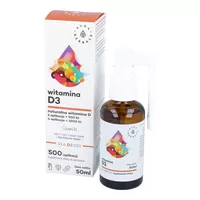 Aura Herbals - witamina D3 dla dzieci, krople, 50ml