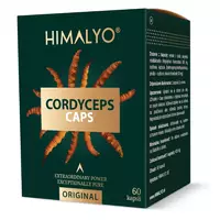 HIMALYO - Cordyceps, suplement dla sportowców, 60 kapsułek