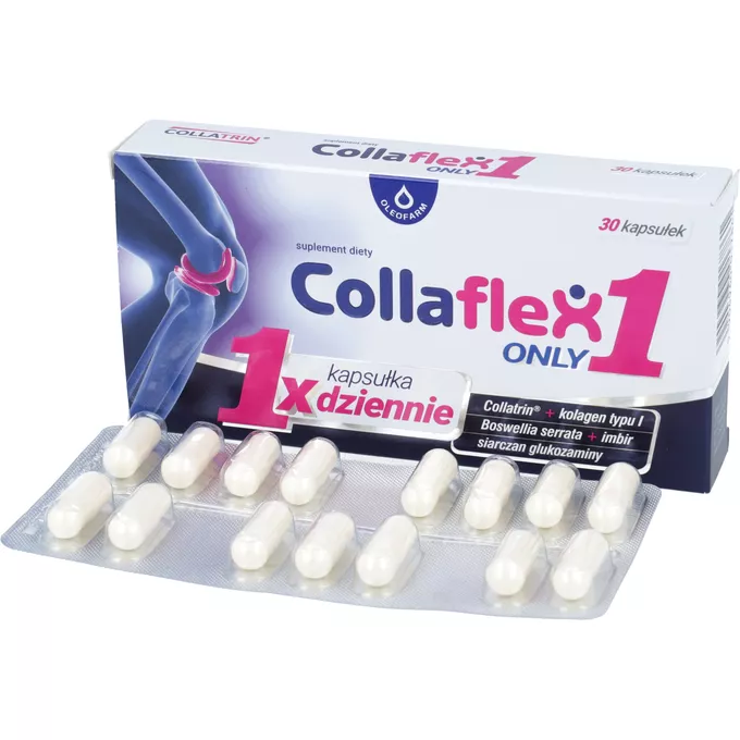 Oleofarm - Collaflex Only 1, kolagen typu I, 30 kapsułek