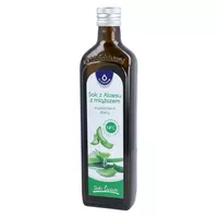 Oleofarm - sok z aloesu z miąższem, 500ml