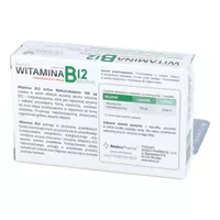 Witamina B12 Active Methylcobalamin 500 µg, 30 kapsułek