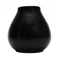 PERA - ceramiczne naczynie do picia Yerba Mate, czarne, 1 sztuka