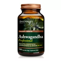 DoctorLife - Ashagandha, pamięć i koncentracja, 120 kapsułek