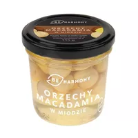 BeHarmony - orzechy macadamia w miodzie akacjowym, 115g