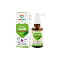 MYVITA - witaminy ADEK dla dzieci i dorosłych, 30ml