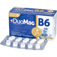 Zdrowe Korzyści - DuoMAG B6, Magnez + witamina B6, 60 tabletek