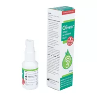 Zdrowe Korzyści Olivear, spray do higieny uszu, 30 ml