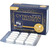 Zdrowe Korzyści - Cytrynian Magnezu, na zmęczenie i znużenie, 60 kapsułek
